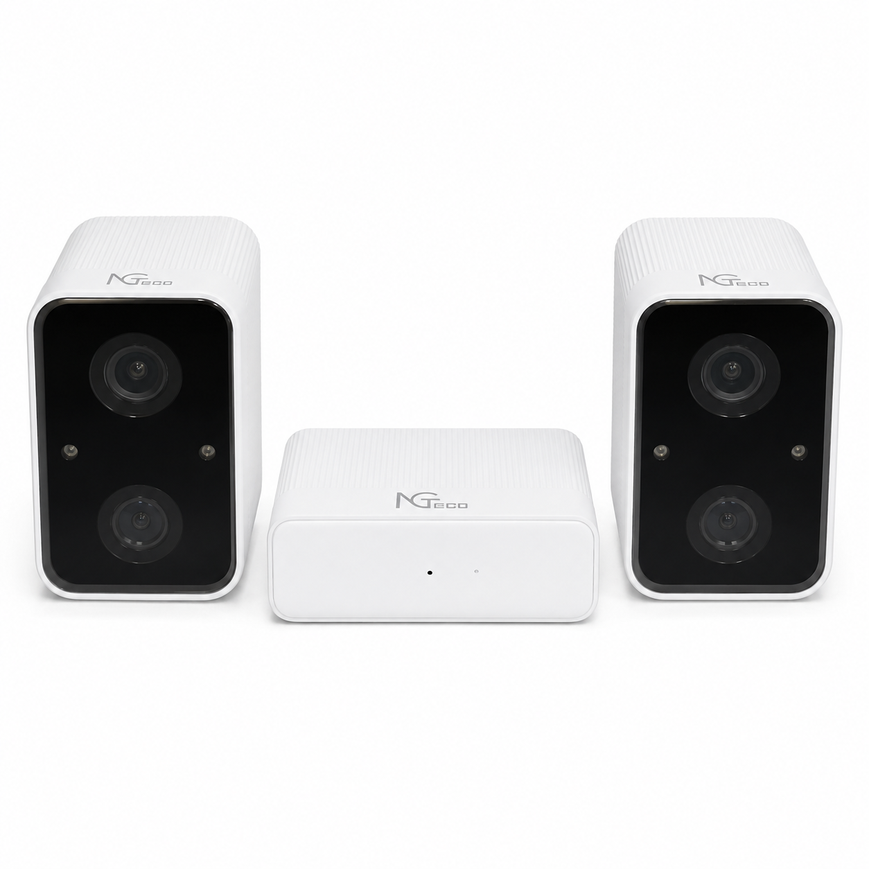 NGteco-C52002 Smart WifiCamera NGteco-C52002 Smart WifiCamera- 2 Channel battery camera kit - Image 1