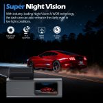 Dual Lens Dash Camera 1.47inch Screen, 4k+k, Wifi , car Charger, , XW158 - Image 2