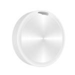 Key Finder, Bluetooth Tracker and Item Locator for Luggage Tags, Passports and More. Both iOS and Android Compatible. Phone Finder (White) MTF8