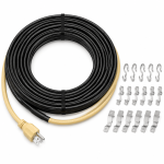 25 FT Roof Gutter Heating Cable Kit for Snow DeIcing Ice Dam