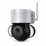 Wireless Floodlight 4k Camera WIFI Home Security Camera with Auto Smart Light Color Night Vision IP66 Waterproof Two-way Audio