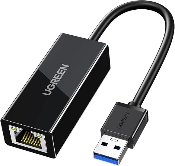 ugreen adapter USB -A to Ethernet Adapter, RJ45 Gigabit LAN, - Image 1