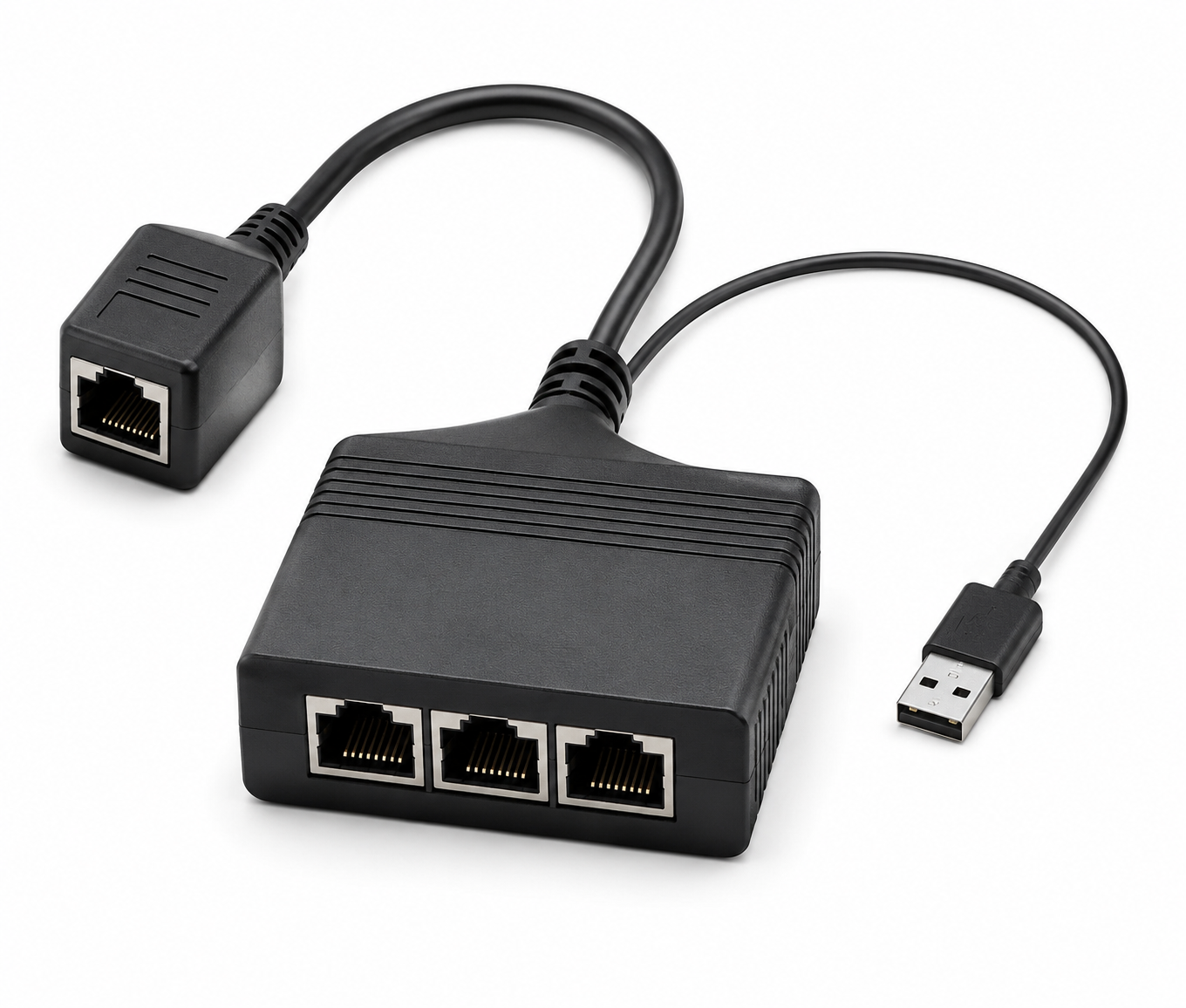 Ethernet Splitter 1 to 3 Internet Ethernet Switch RJ45 Female Ethernet Splitter 1 to 3 Internet Ethernet Switch RJ45 Female - Image 1